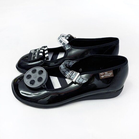 Hot Chocolate Design cinema mary jane flats size US 7 - Never Worn - Picture 3 of 6